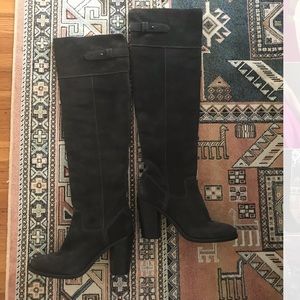 Dolce Vita Grey Okana Over the Knee Boots, sz 8.5
